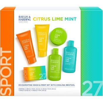 Baylis & Harding Men's Citrus Lime & Mint set cadou pentru barbati - imagine 2